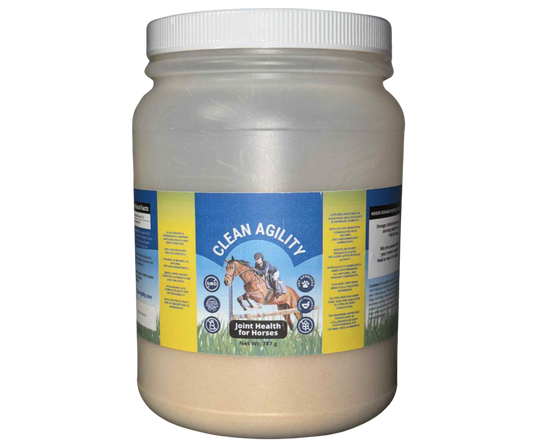 Clean Agility Joint Health Supplement for Horses – Glucosamine, Chondroitin, MSM